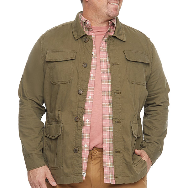 Mutual Weave Mens Big and Tall Lightweight Field Jacket