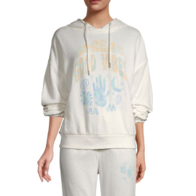 flirtitude juniors womens long sleeve hoodie