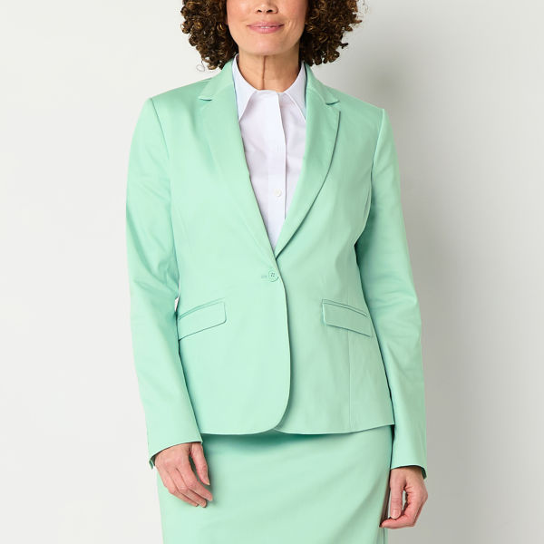 Liz Claiborne Womens Regular Fit Blazer