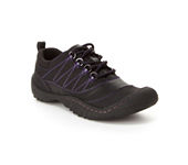 New J Sport By Jambu Womens Ballard Oxford Shoes Lace-up Round Toe, Size 9 Medium, Black