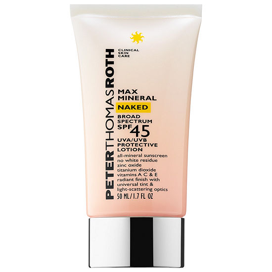 Peter Thomas Roth Max Mineral Naked Broad Spectrum SPF 45 UVA/UVB Protective Lotion