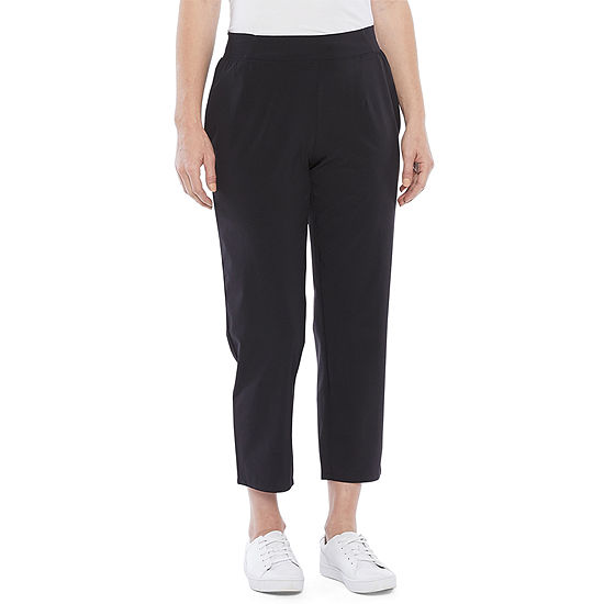 Stylus Womens Mid Rise Straight Pull-On Pants - JCPenney