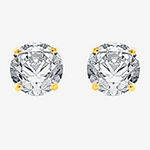 Ever Star 1 3/8 CT. T.W. Lab Grown White Diamond 10K Gold 5.6mm Stud Earrings