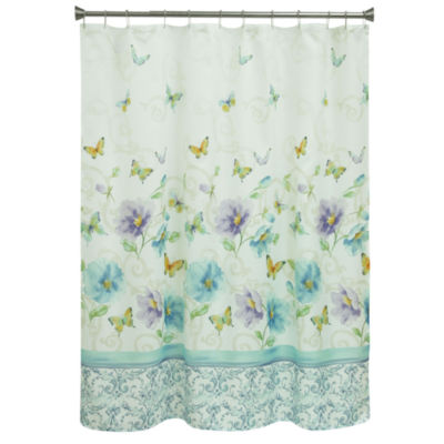 Bacova Guild Watercolor Garden Shower Curtain Color Multi Jcpenney