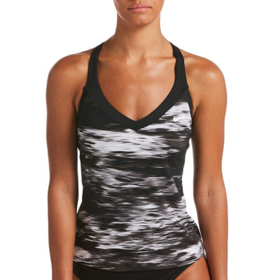 nike tie dye tankini swimsuit top