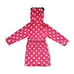 Disney Collection Little & Big Girls Minnie Mouse Long Sleeve Mid Length Robe