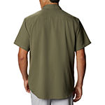 Columbia Utilizer Mens Regular Fit Short Sleeve Button-Down Shirt