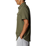 Columbia Utilizer Mens Regular Fit Short Sleeve Button-Down Shirt