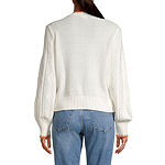 a.n.a Tall Womens Crew Neck Long Sleeve Pullover Sweater