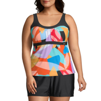 jcpenney plus bathing suits