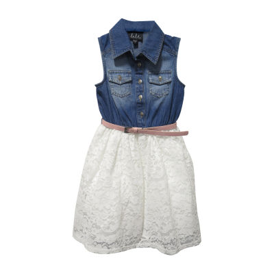 denim tutu dress