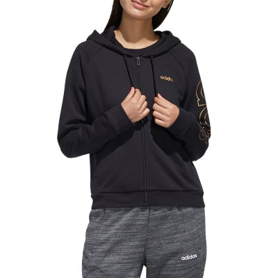 adidas women's hooded sweatshirts