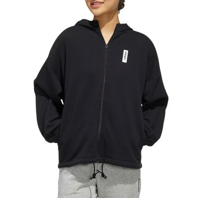 adidas womens hooded neck long sleeve hoodie