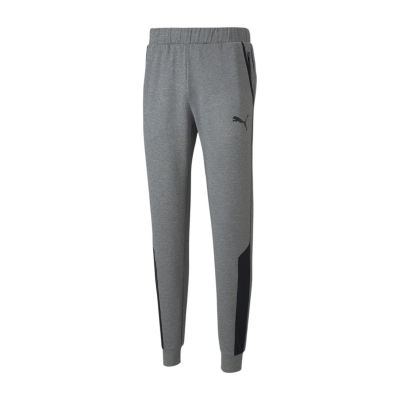 Puma Ready To Go Mens Mid Rise Moisture Wicking Workout Pant