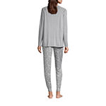 Jaclyn Womens Plus Sleeveless 3-pc. Pant Pajama Set