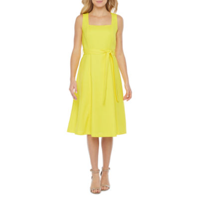 jcpenney fit and flare dresses