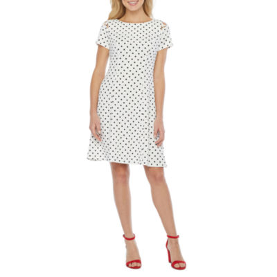 alyx short sleeve fit & flare dress