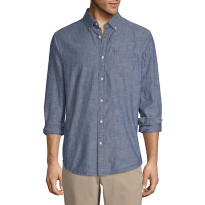 jcpenney mens denim shirts