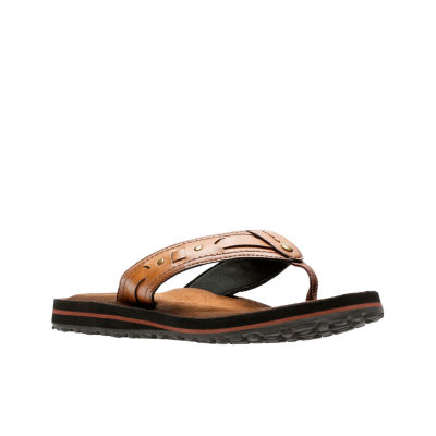 jcpenney clarks flip flops