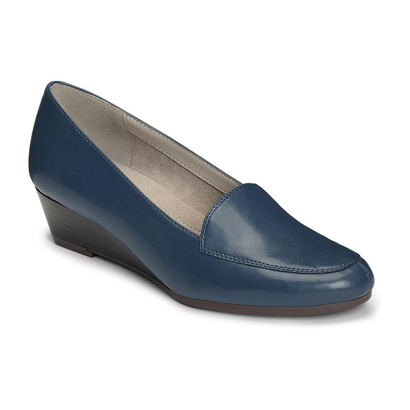 A2 By Aerosoles Womens Love Potion Slip-On Shoe Round Toe, Size 6 Medium, Blue