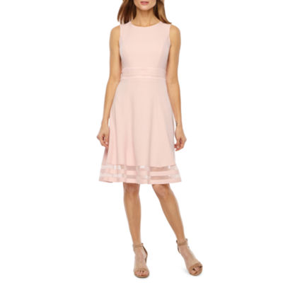 jcpenney fit and flare dresses