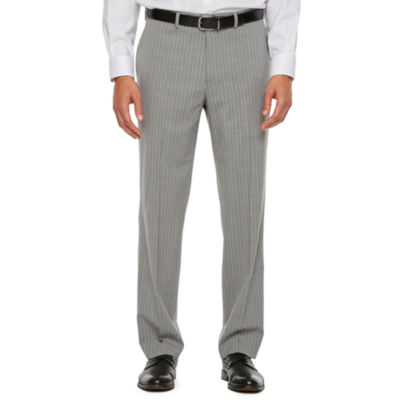 grey striped trousers mens