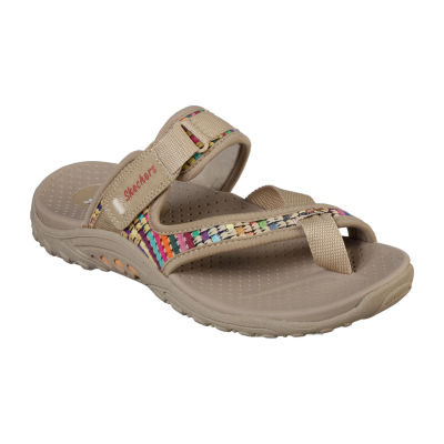 skechers adjustable flip flops