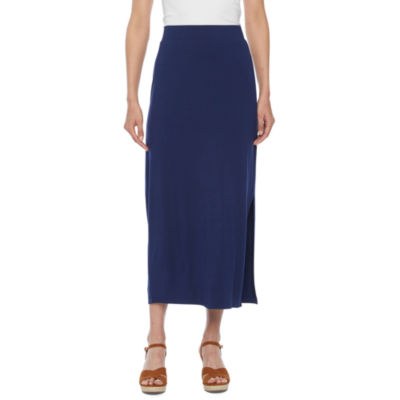 liz claiborne womens maxi skirt