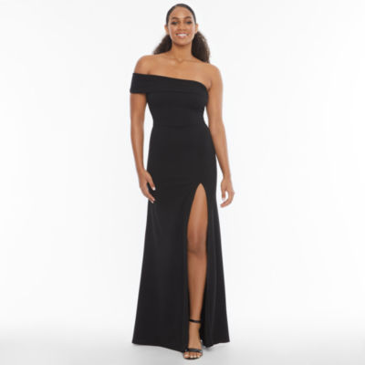 aline black maxi dress