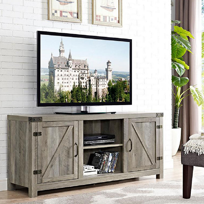 Manor park barn door deals tv stand