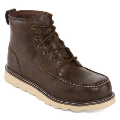 jcpenney mens steel toe boots