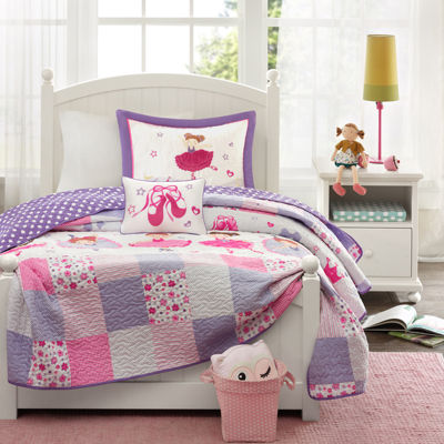 Mi Zone Kids Dancing Duchess Quilt Set