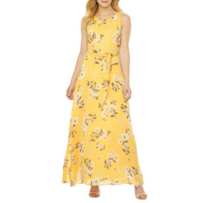 floral maxi dress jcpenney