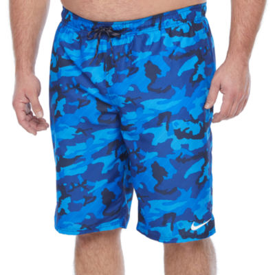 blue nike swim shorts