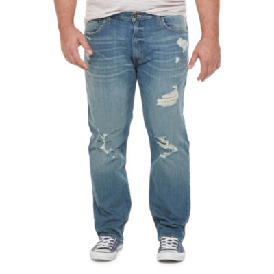 jcpenney big and tall mens jeans