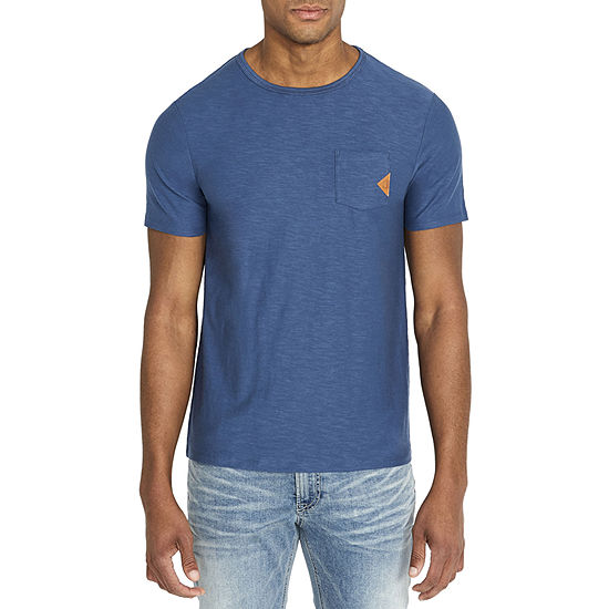 i jeans by Buffalo Mens Crew Neck Short Sleeve Pocket T-Shirt