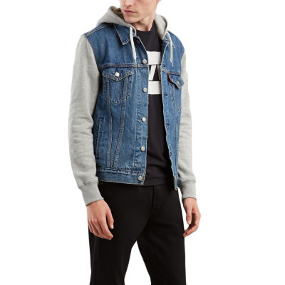 levi's hooded trucker jacket