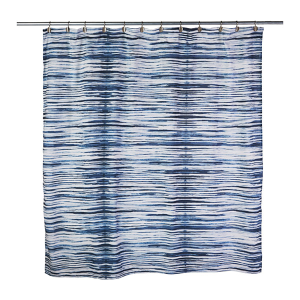 Saturday Knight Vern Yip Shibori Stripe Shower Curtain