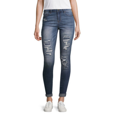 vanilla star mid rise skinny jeans