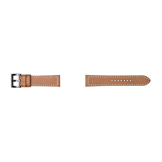 Samsung Galaxy 46mm Compatible Mens Brown Leather Watch Band Gp-R765breeeac