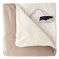 Biddeford Electric Blankets Jcpenney Black Friday For S Biddeford Velour Reverse To Sherpa Heated Blanket