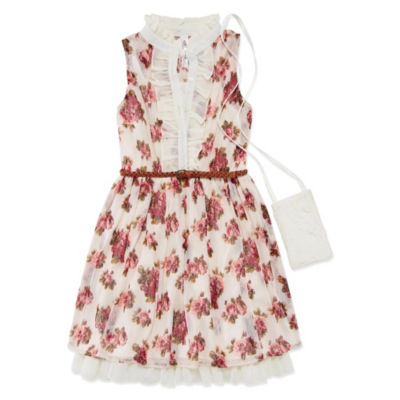 knit works sleeveless skater dress