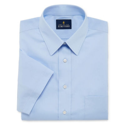 stafford mens short sleeve dress shirts