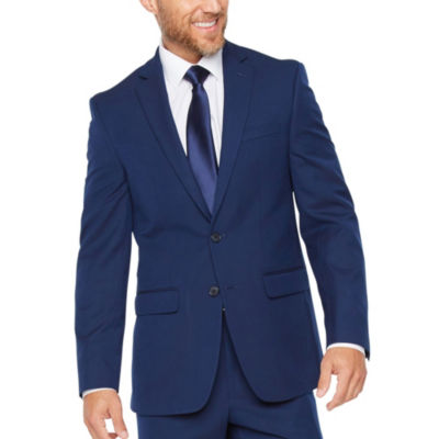 van heusen bright navy suit