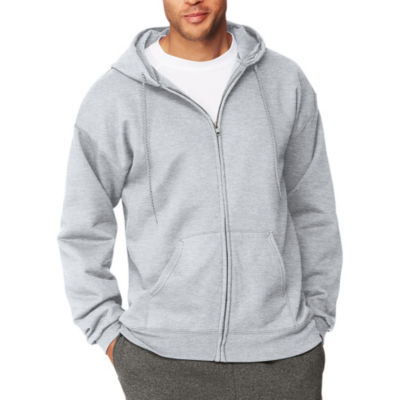 hanes men's zipper hoodie