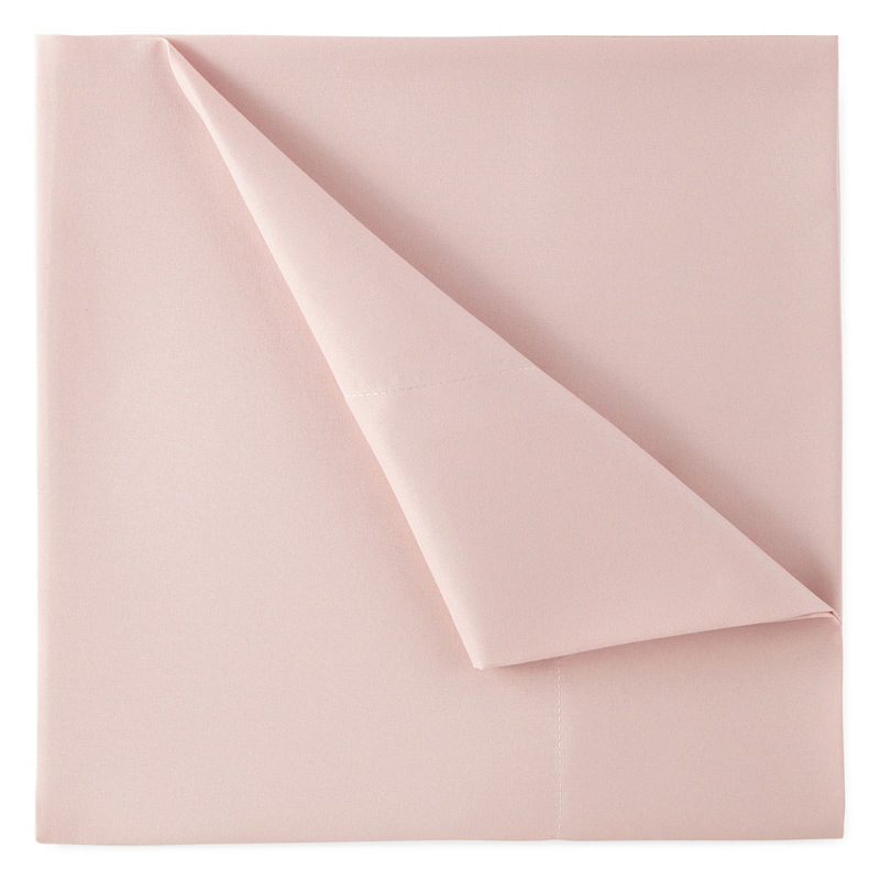 Home Expressions Microfiber Plus Easy Care Wrinkle Resistant Sheet Set, Full, Pink