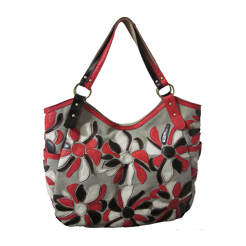 UPC 791336175592 product image for Amerileather Flora Leather Tote Bag | upcitemdb.com