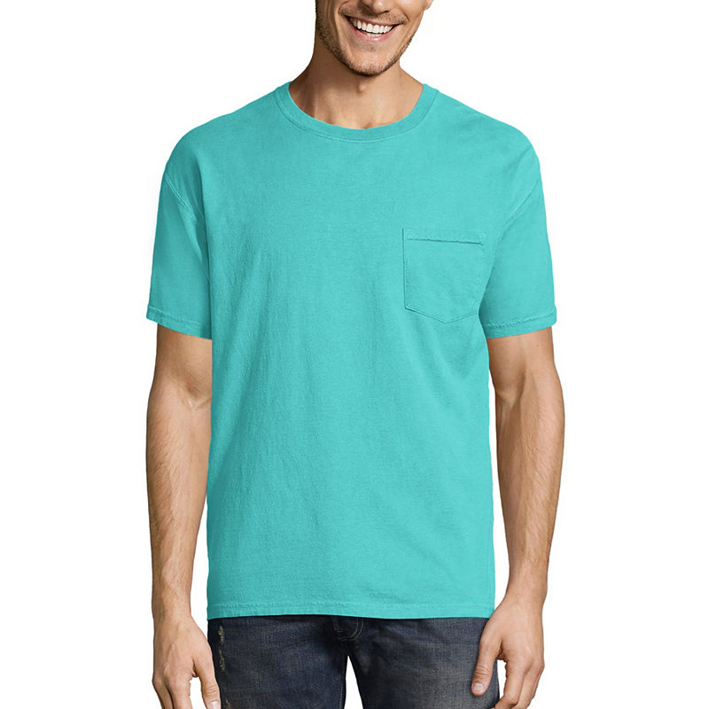 UPC 738994338273 product image for Hanes Short Sleeve Crew Neck T-Shirt | upcitemdb.com