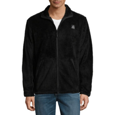 reebok men's fleece jacket