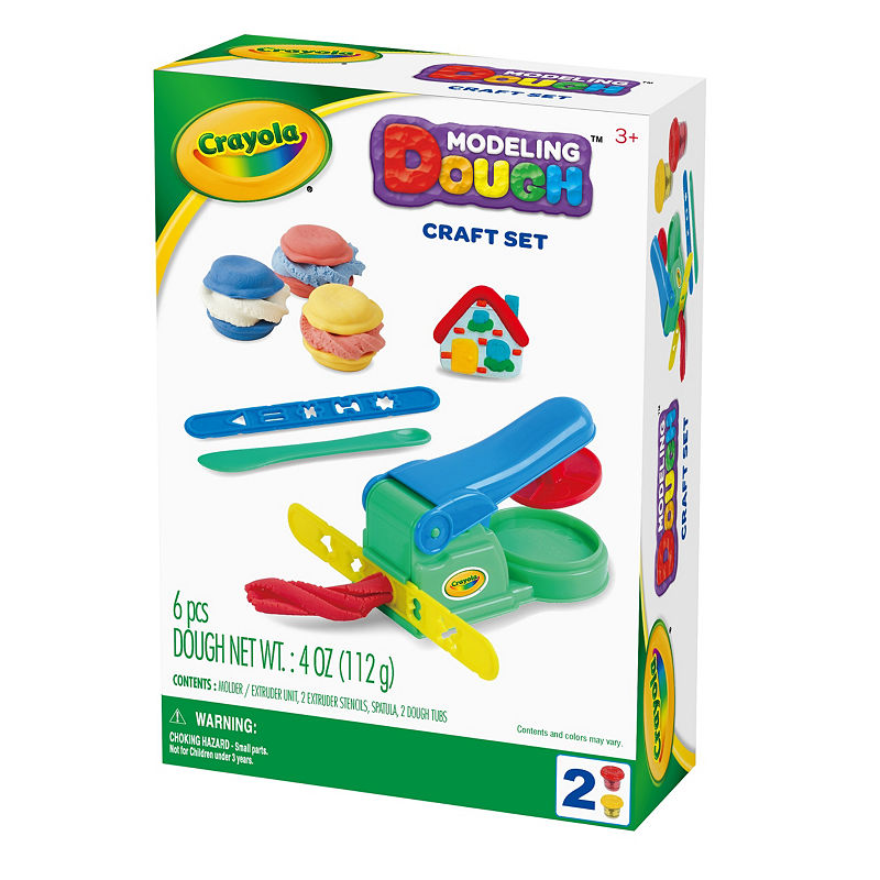 UPC 628165710130 product image for Crayola Craft Set Modeling Dough Kit | upcitemdb.com